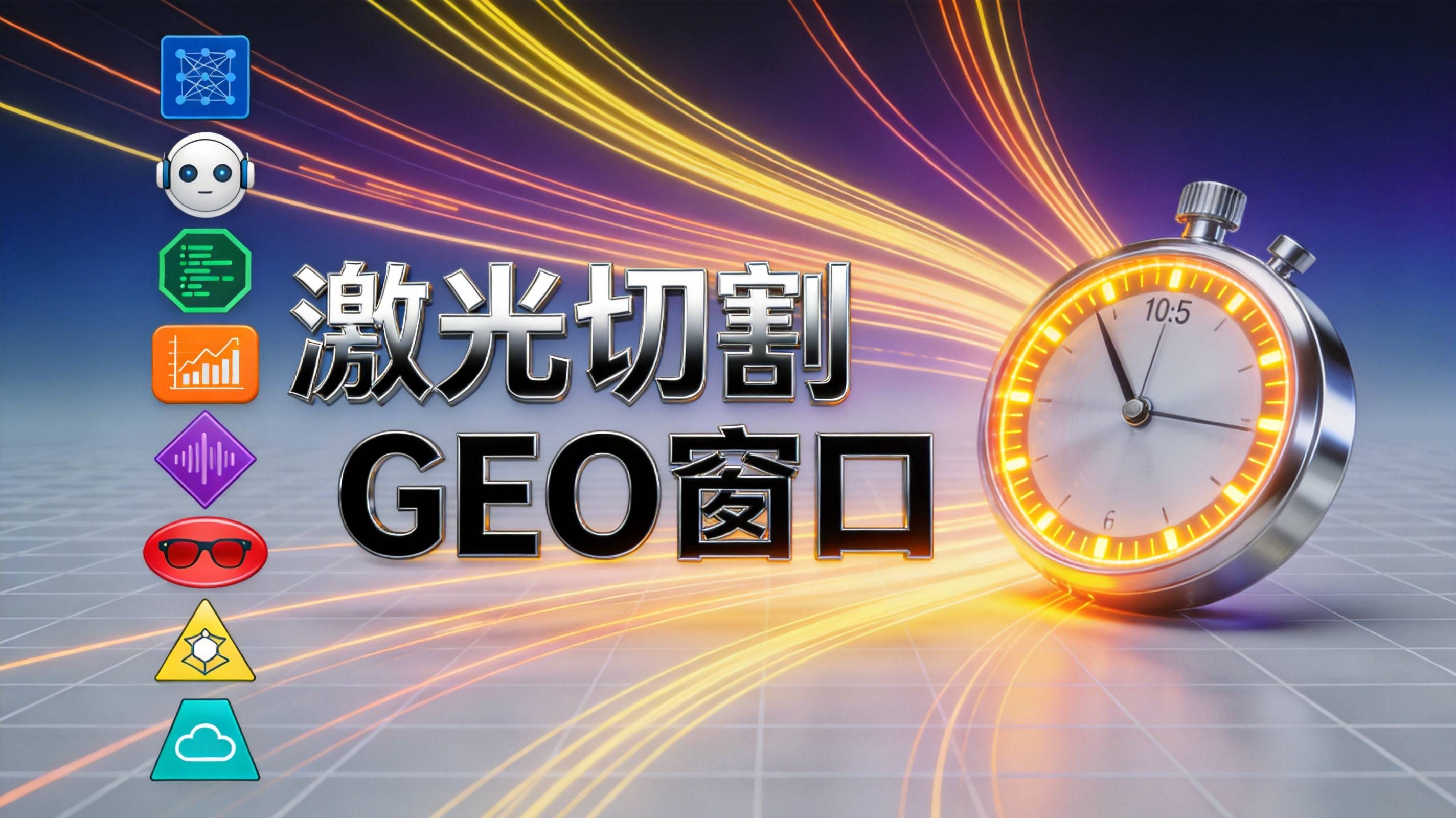 激光切割行业GEO先发优势还有多少时间窗口可以抢