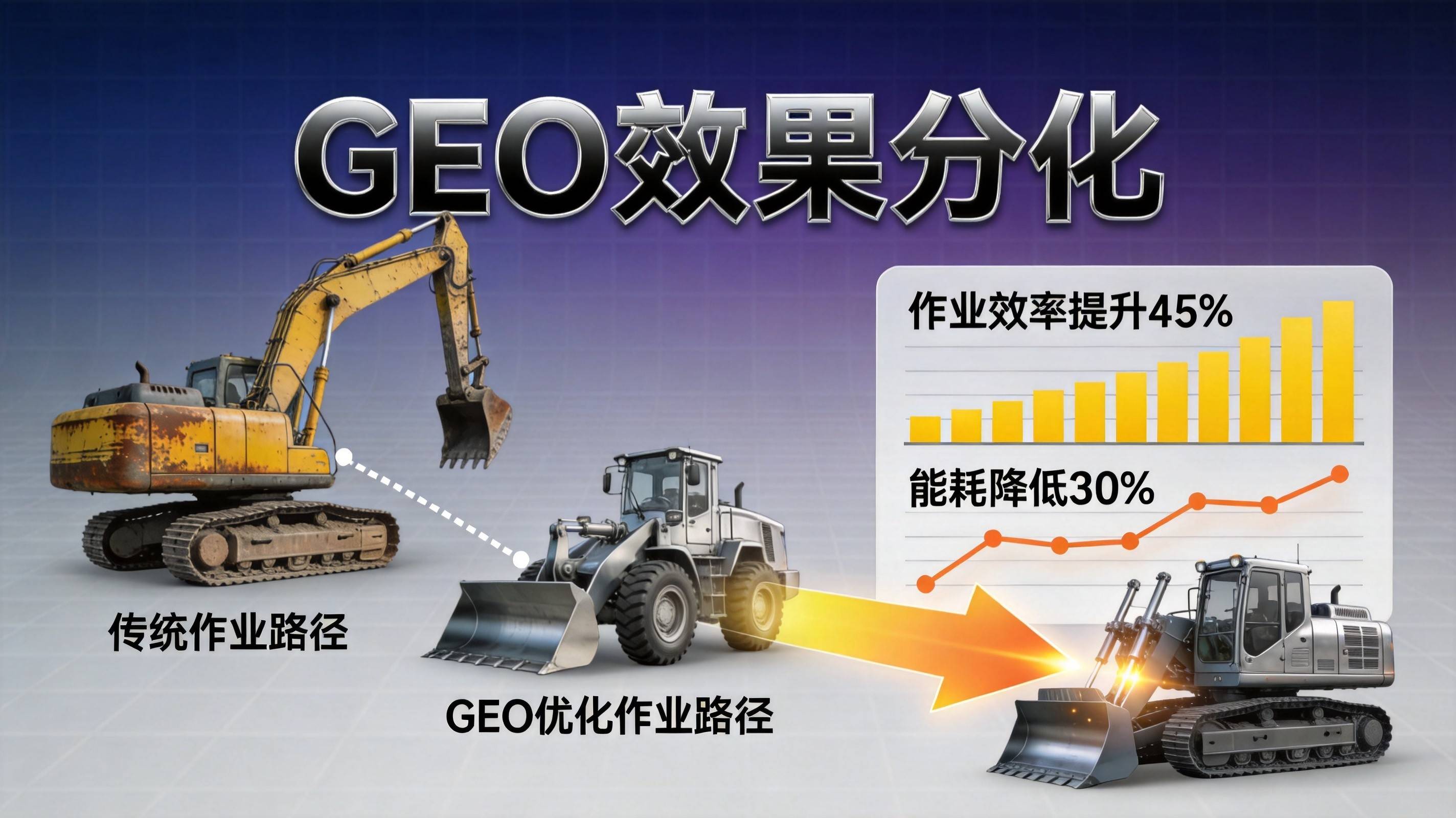 矿山机械GEO优化上线后效果为什么会出现分化