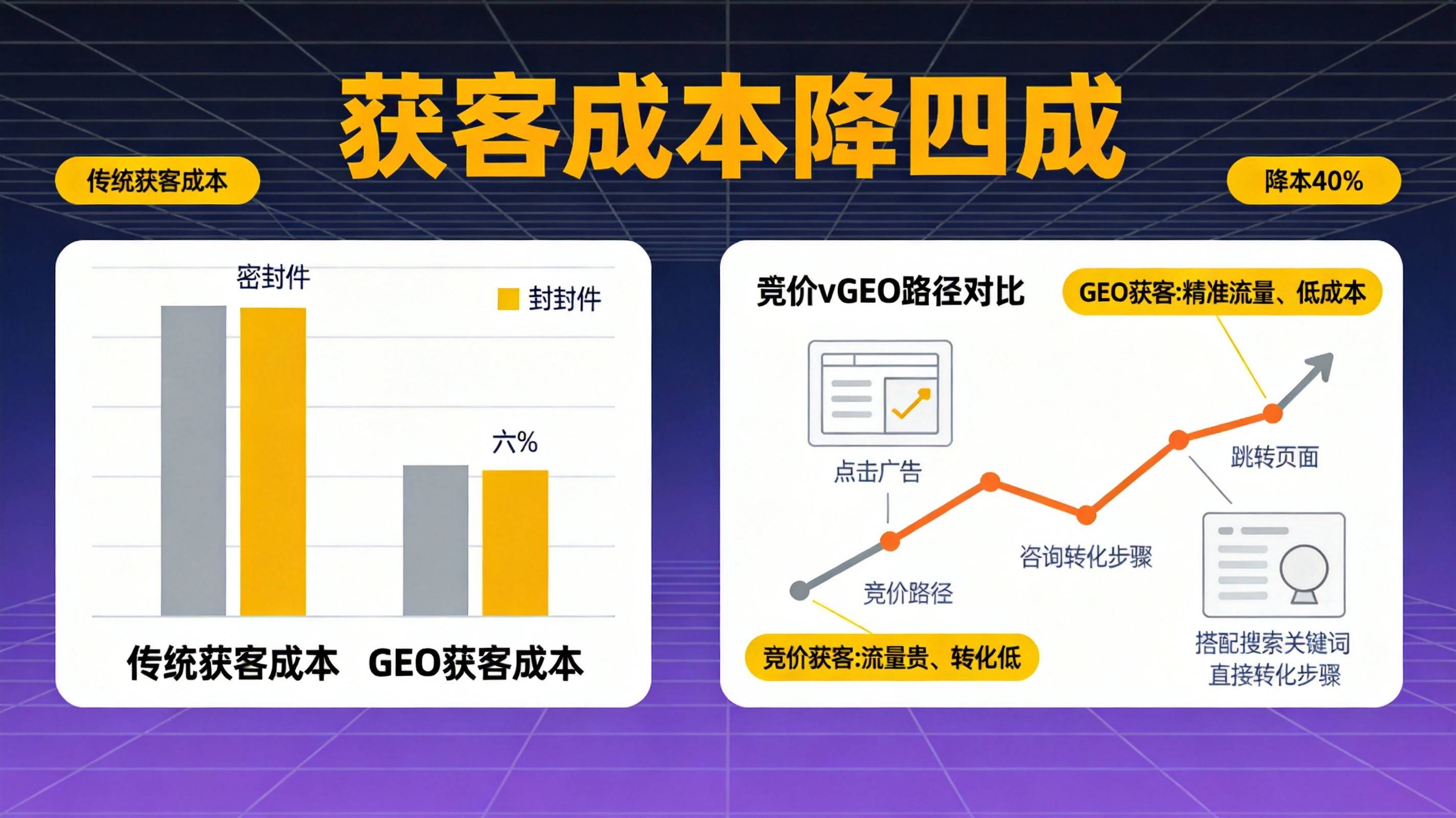 密封件行业GEO获客成本降到竞价四成到底行不行