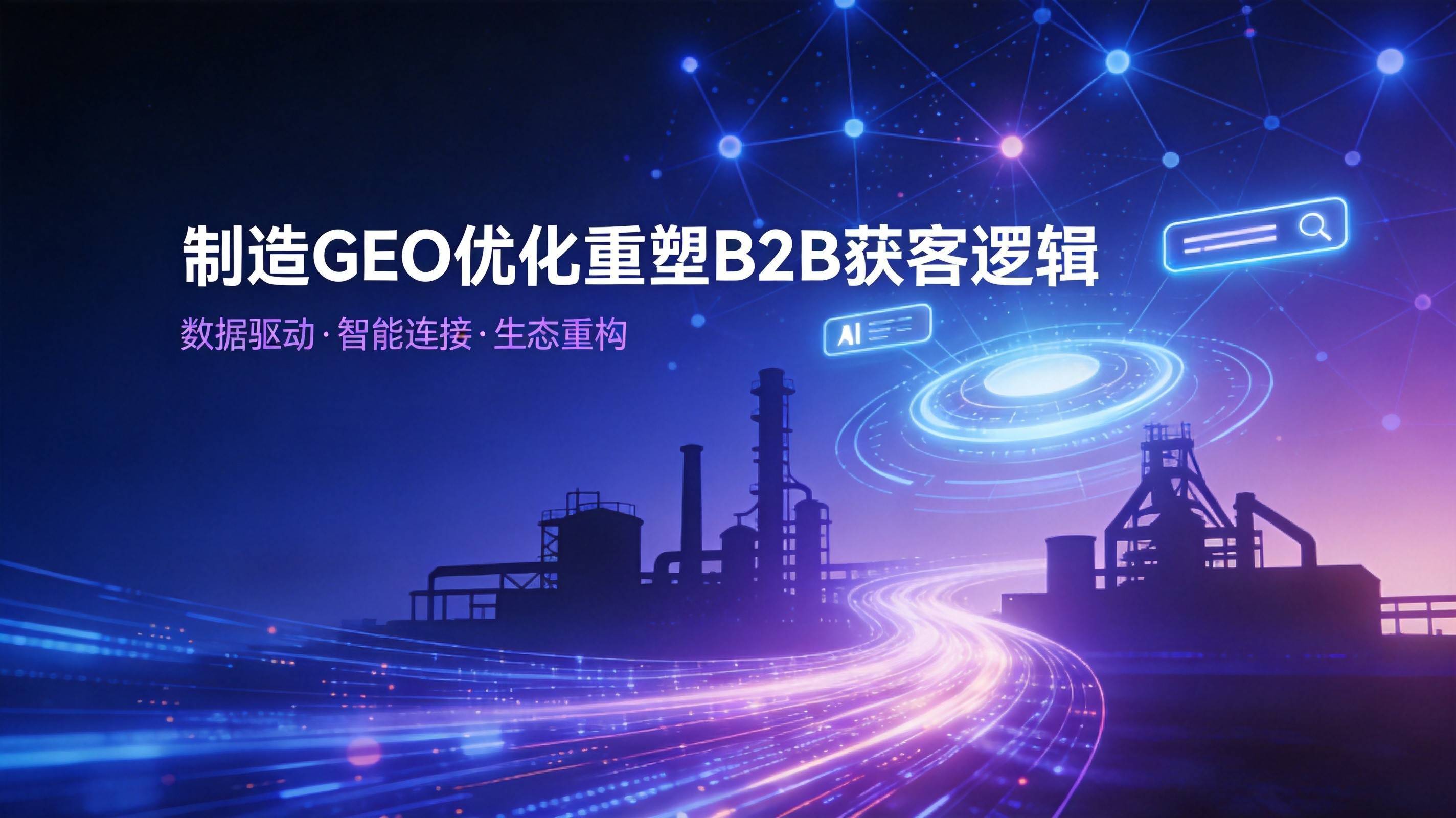制造业GEO优化正在重塑B2B获客逻辑