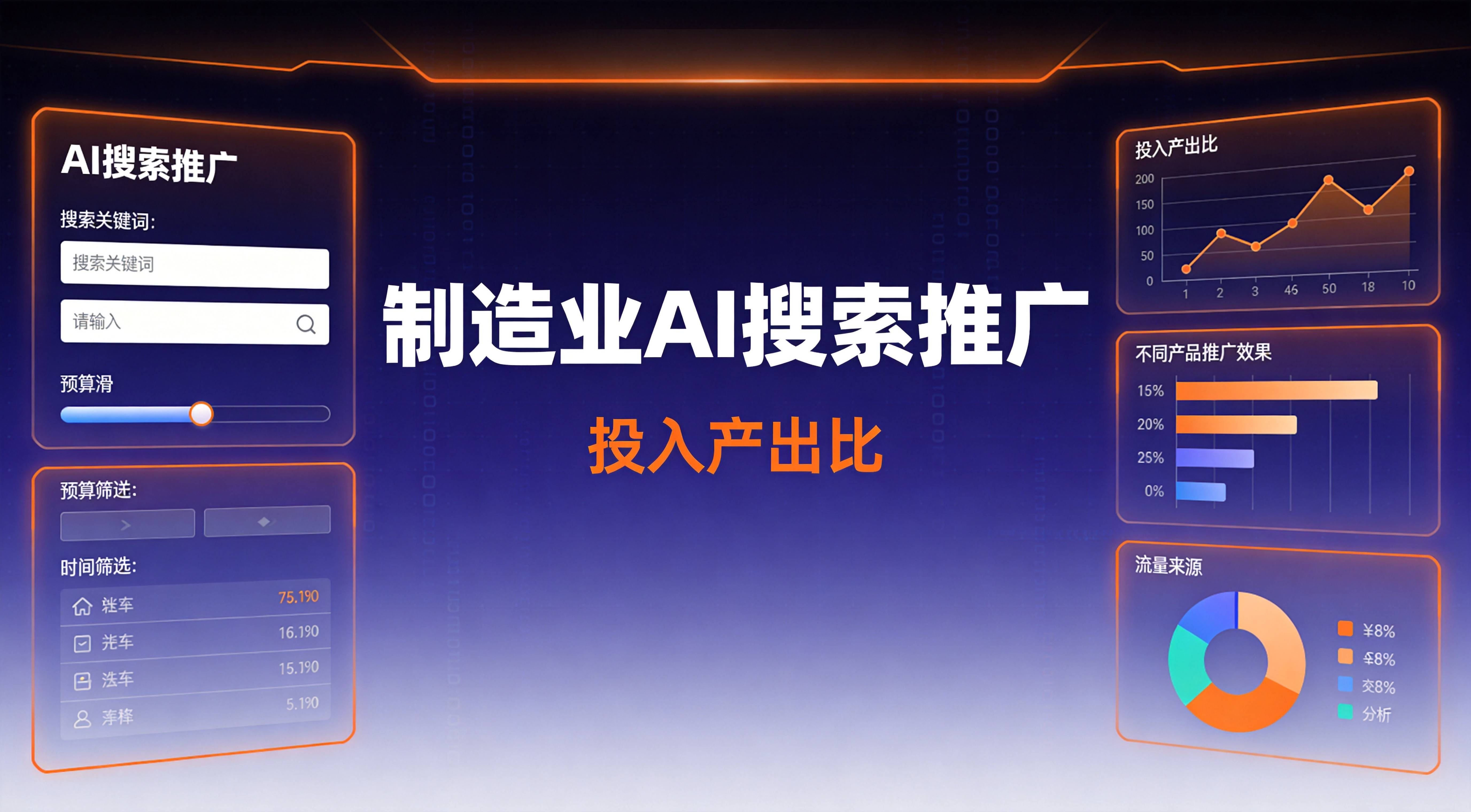 制造业AI搜索推广 - 再看回报项的真实数据