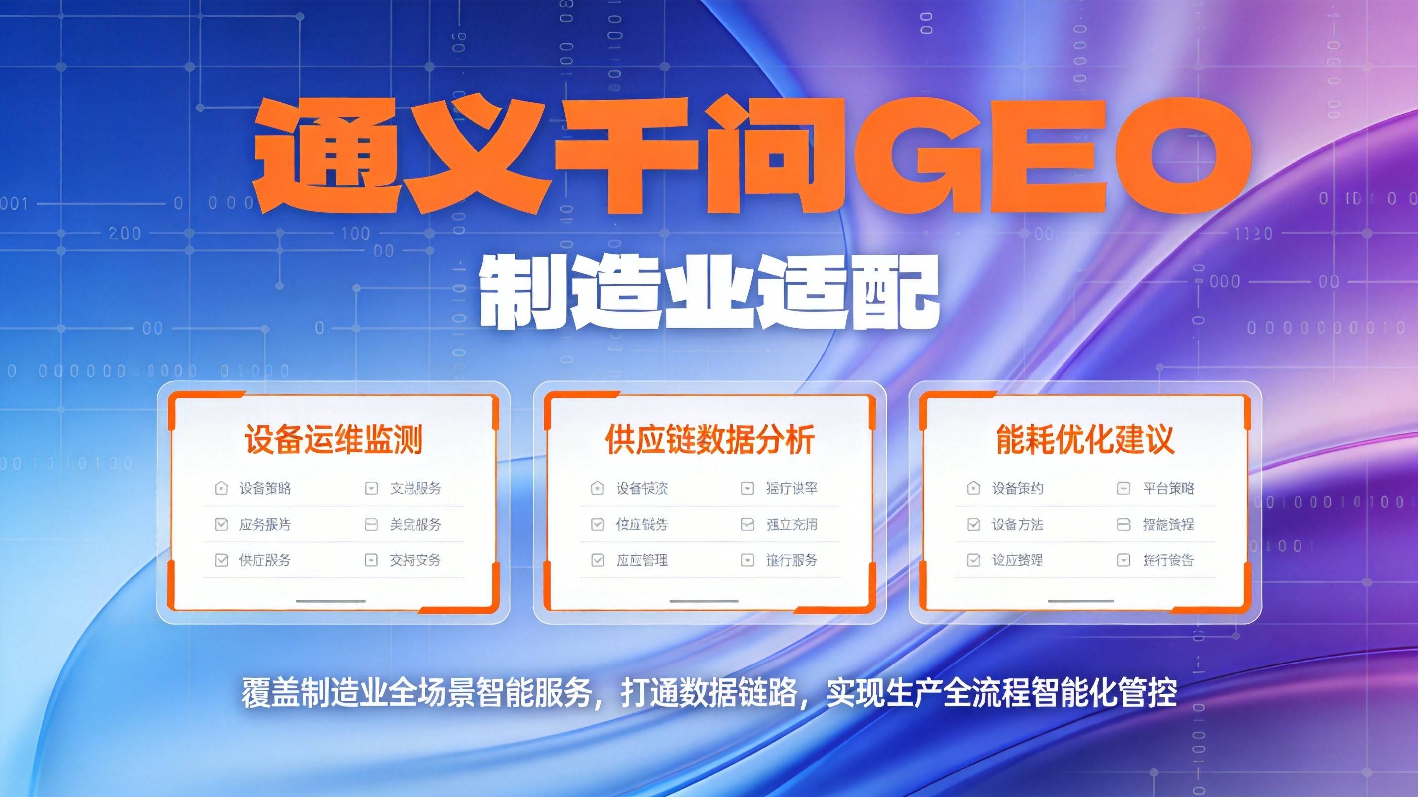 制造业AI搜索优化 - 制造业企业的通义千问GEO适配策略