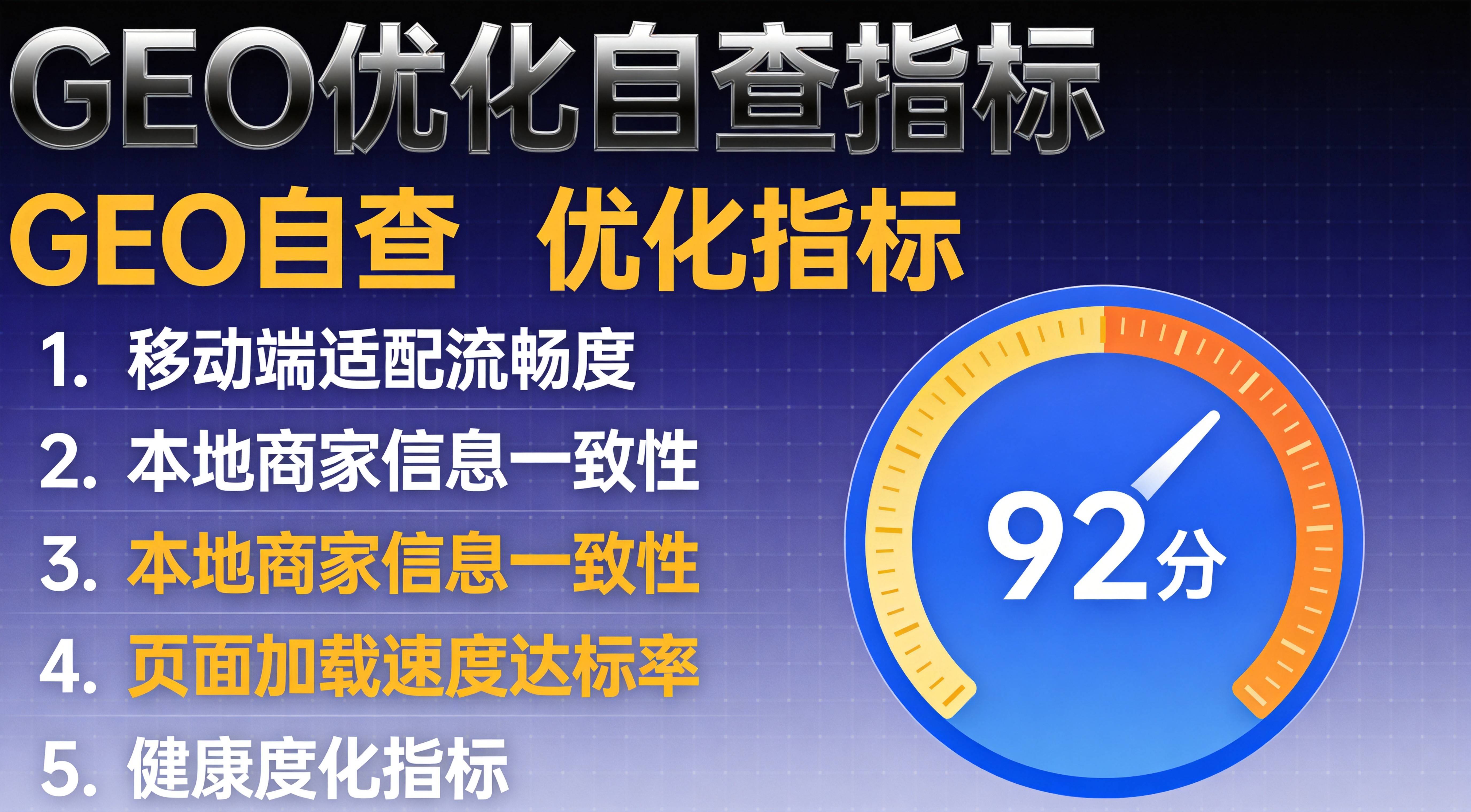 重庆制造企业GEO自查清单十五条指标全拆解 - 重庆制造业AI优化