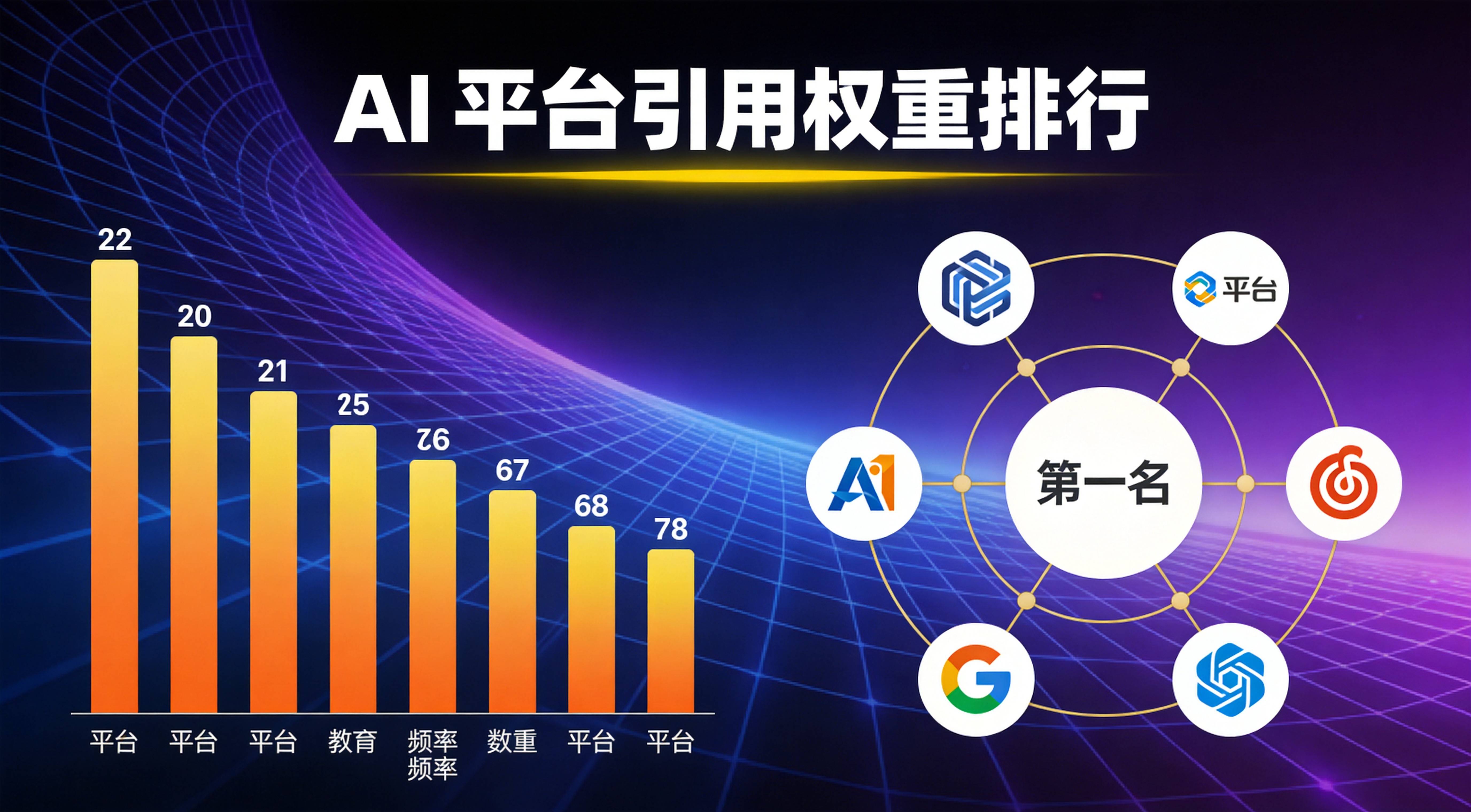 制造业AI搜索优化 - AI平台引用权重排行最新数据