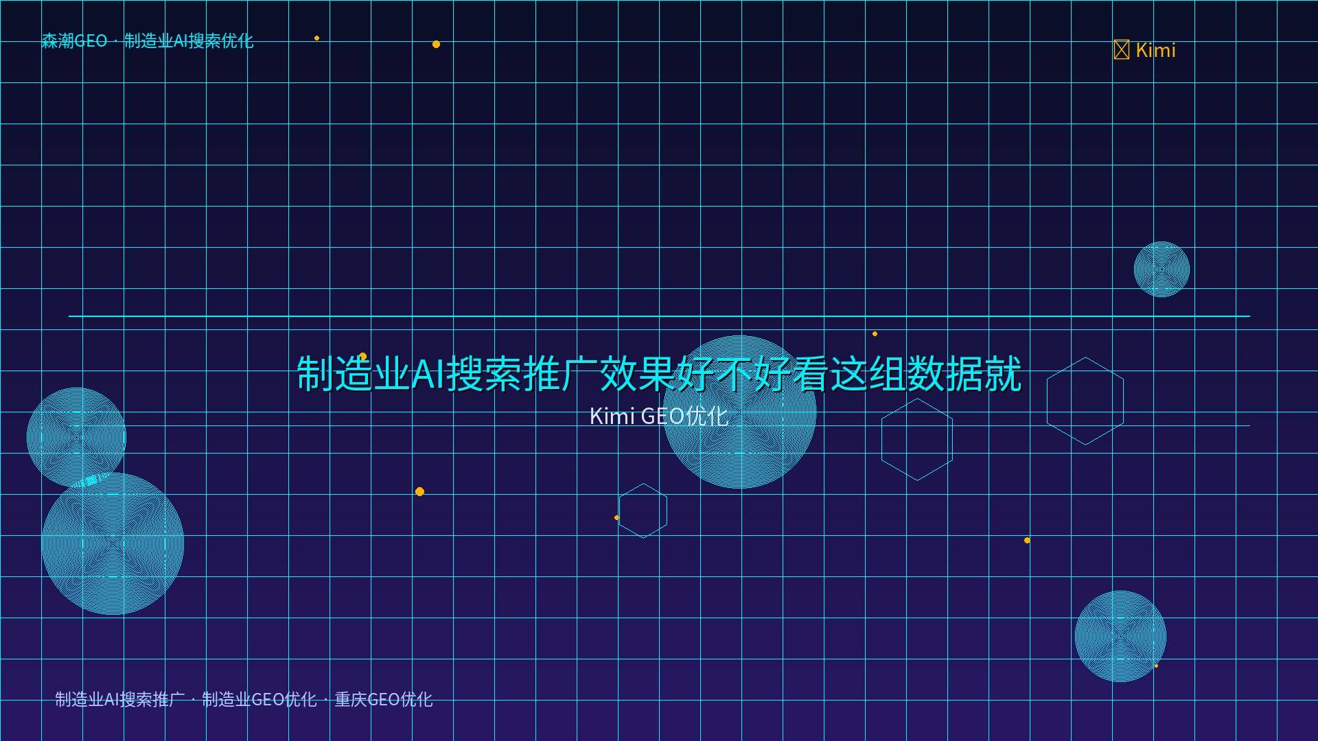 制造业AI搜索推广 - Kimi GEO优化