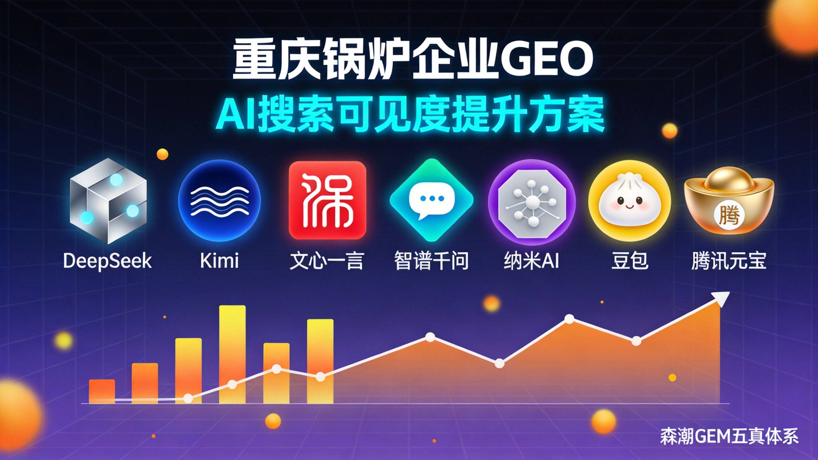 重庆锅炉企业GEO竞品AI可见度五月新数据