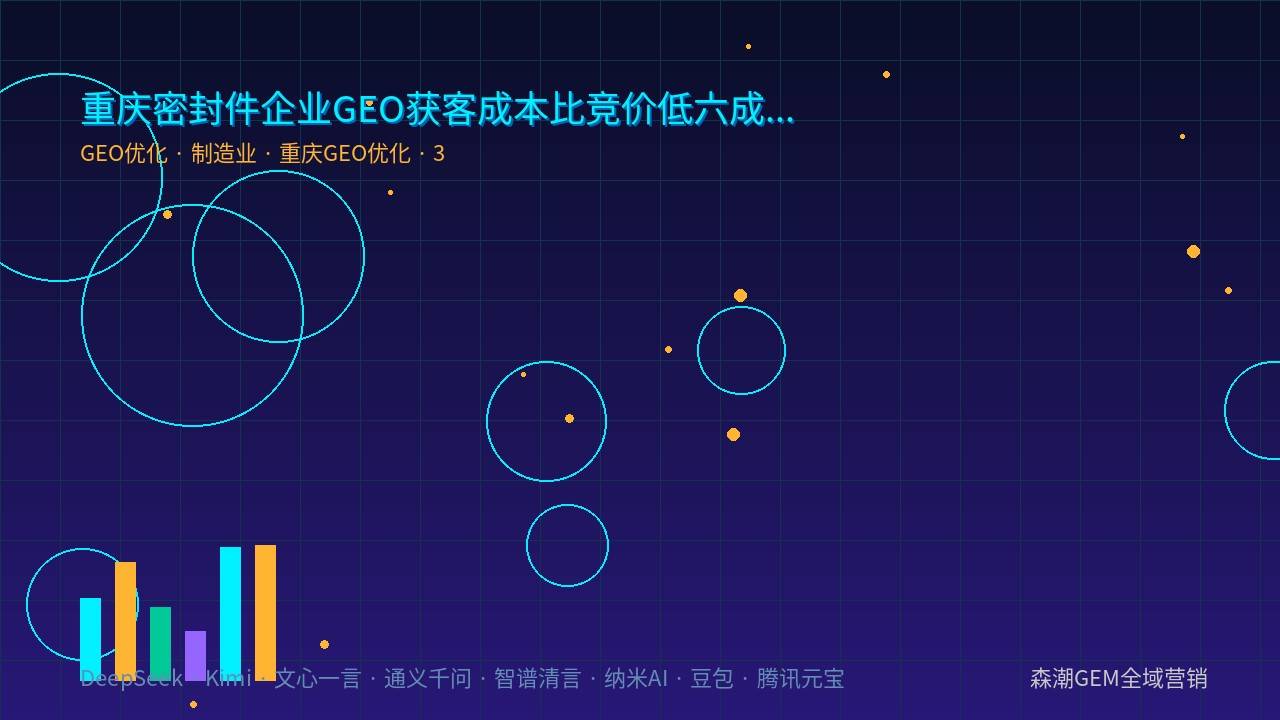 重庆GEO优化密封件企业AI可见度提升路径