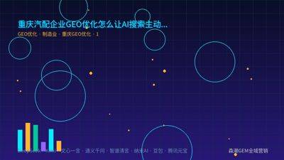 重庆汽配企业GEO优化怎么让AI搜索主动推荐你