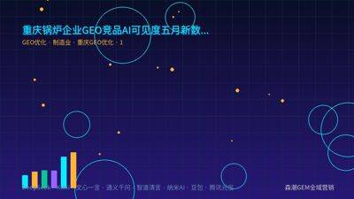重庆锅炉企业GEO竞品AI可见度五月新数据解读