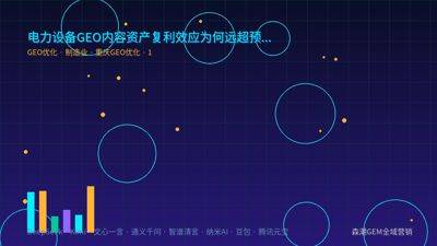 电力设备GEO内容资产复利效应为何远超预期