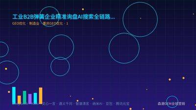 工业B2B弹簧企业精准询盘AI搜索全链路拆解